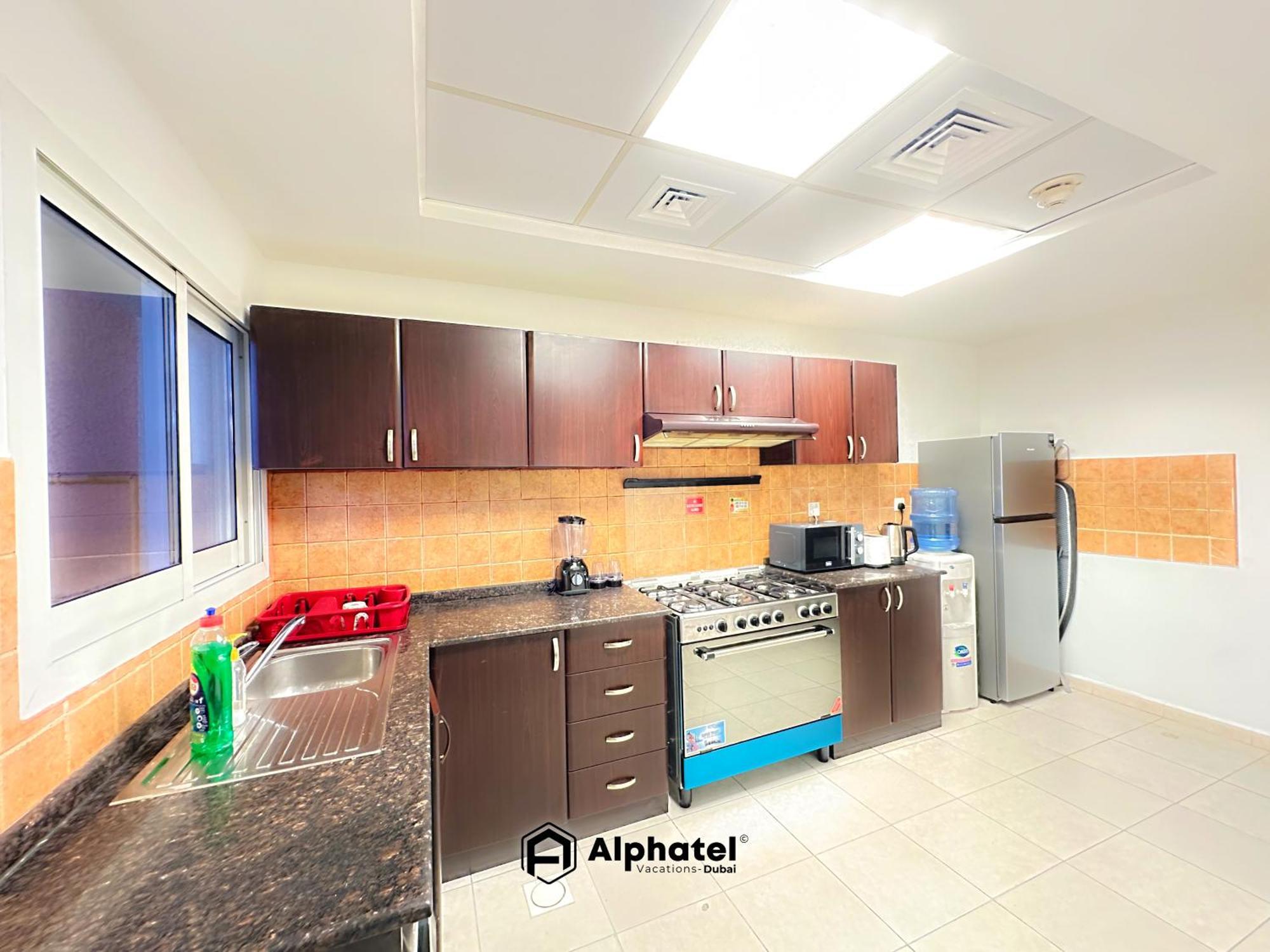 Elegant 3-bedroom In Jvc - - Ideal For Modern Lifestyles - By Alphatel Vacations Guest house Dubai