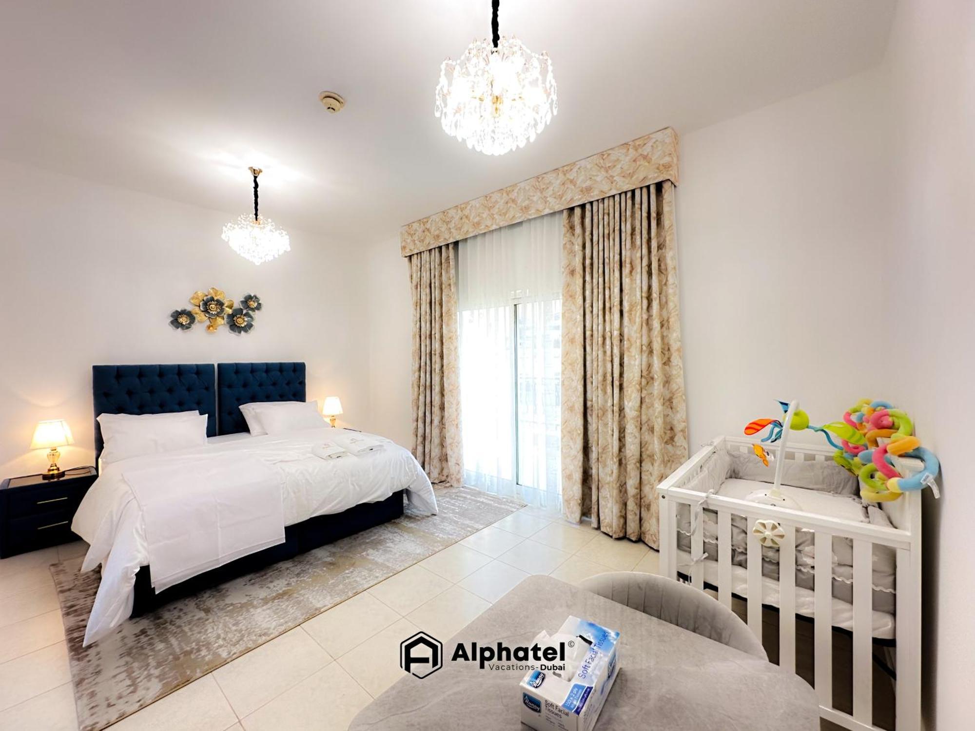 Elegant 3-bedroom In Jvc - - Ideal For Modern Lifestyles - By Alphatel Vacations Dubai